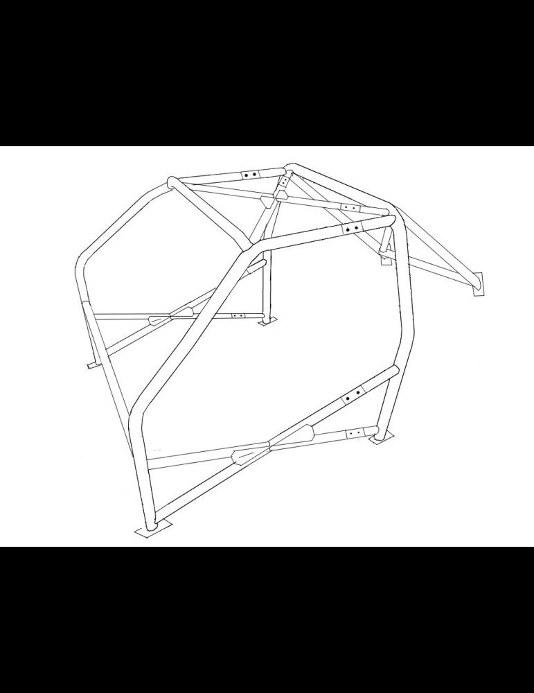 Arceau A310 (V6 or 4cyl) 6 points Evo HCV