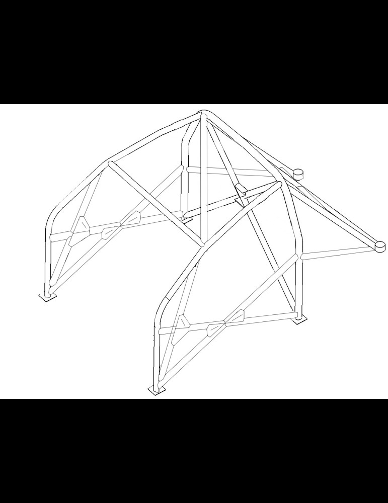 Arc Mini R56 6 points FIA