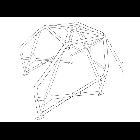 Vantage bow GT10/GT+ 6 points FIA