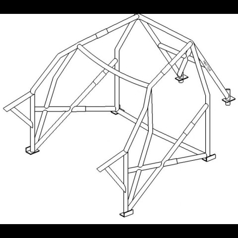 Rack 206 XS FIA Multipoint Flight