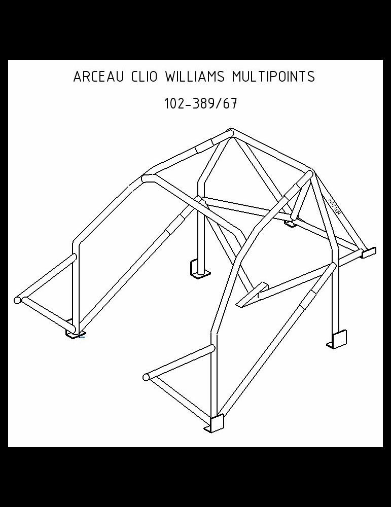 Arceau Clio Williams Multipoint FIA / HCV