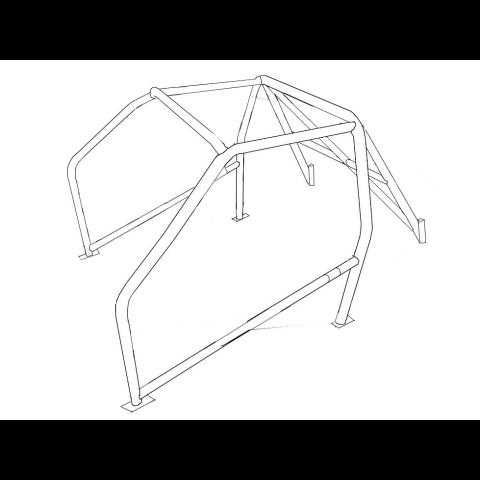 Arceau R5 Alpine / Alpine Turbo 6 points VHC