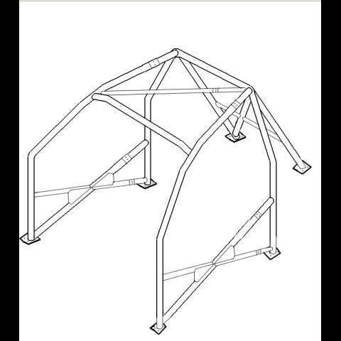 Arceau R8 Gordini 6 points HCV