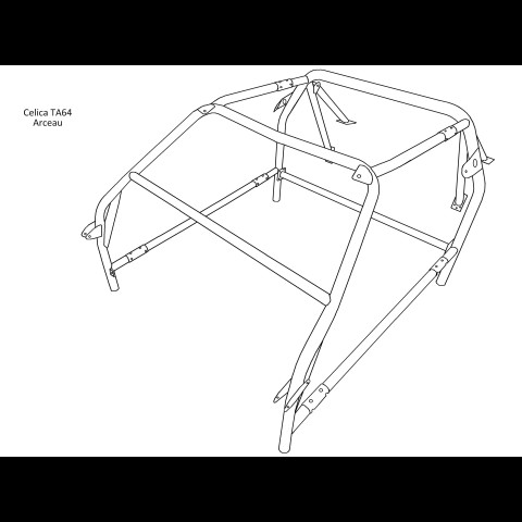 Arceau Celica TA 64 6 points HCV
