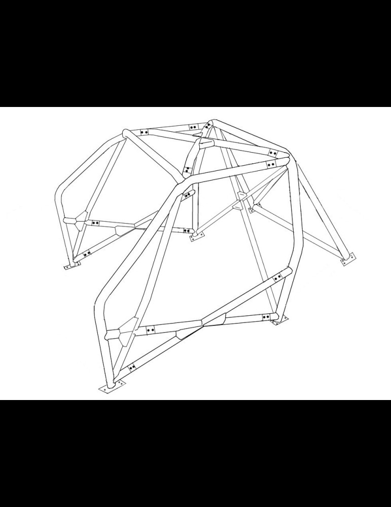 Arceau M3 E46 6 points FIA