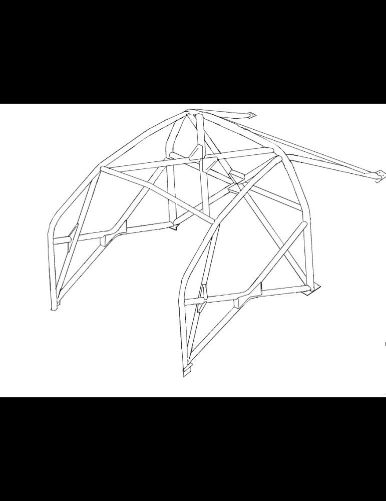 Arceau A110 NG 6 points FIA